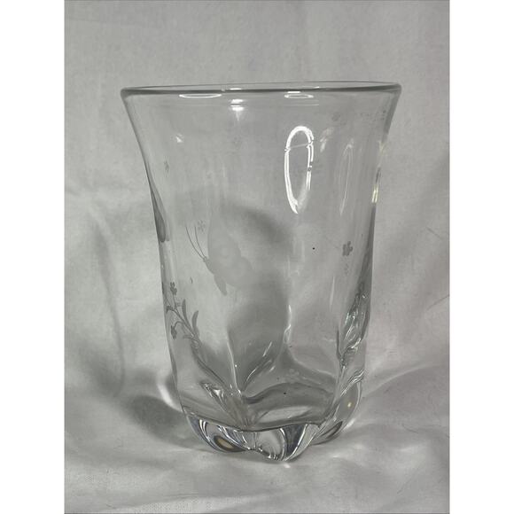 Mid-Century Modern Orrefors Butterfly Vase- Signed and Numbered - Picture 2 of 4